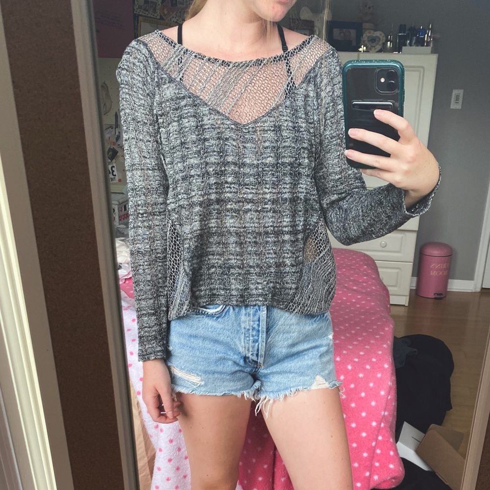 Urban Outfitters Sparkle and Fade Sweater
